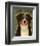 Bernese Mountain Dog-John W^ Golden-Framed Art Print