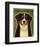 Bernese Mountain Dog-John W^ Golden-Framed Art Print