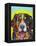 Bernese Mountain Dog-Dean Russo-Framed Premier Image Canvas