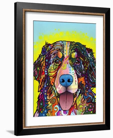 Bernese Mountain Dog-Dean Russo-Framed Giclee Print