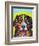 Bernese Mountain Dog-Dean Russo-Framed Giclee Print