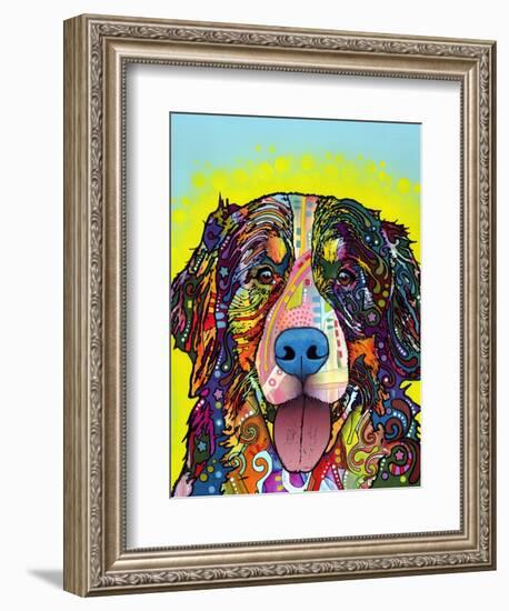 Bernese Mountain Dog-Dean Russo-Framed Giclee Print