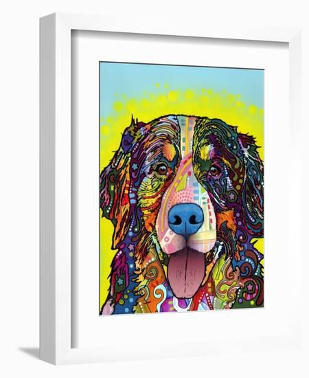 Bernese Mountain Dog-Dean Russo-Framed Giclee Print