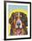 Bernese Mountain Dog-Dean Russo-Framed Giclee Print