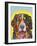 Bernese Mountain Dog-Dean Russo-Framed Giclee Print