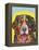 Bernese Mountain Dog-Dean Russo-Framed Premier Image Canvas