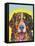 Bernese Mountain Dog-Dean Russo-Framed Premier Image Canvas