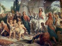 Christ's Entrance into Jerusalem-Bernhard Plockhorst-Giclee Print