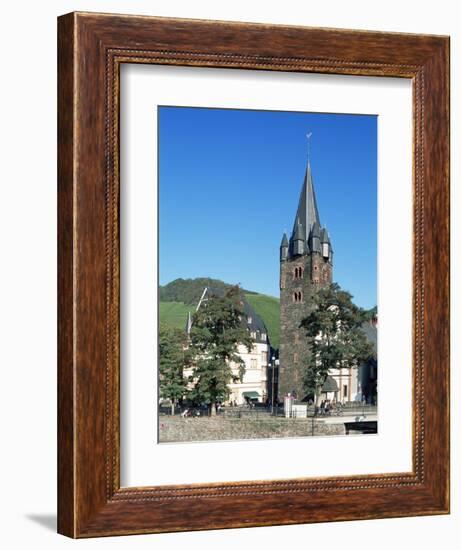 Bernkastel-Kues, Mosel Valley, Rheinland-Pfalz, Germany-Hans Peter Merten-Framed Photographic Print