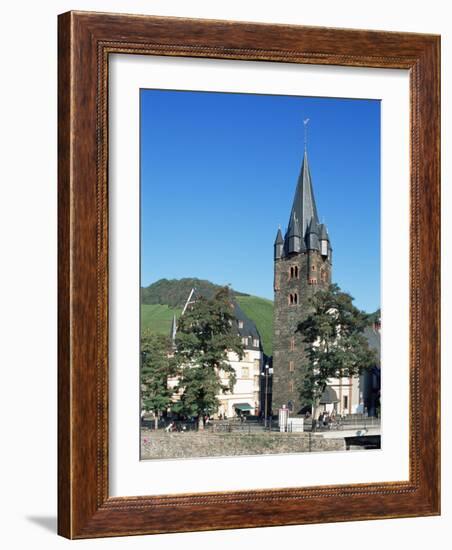 Bernkastel-Kues, Mosel Valley, Rheinland-Pfalz, Germany-Hans Peter Merten-Framed Photographic Print