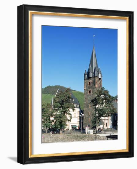 Bernkastel-Kues, Mosel Valley, Rheinland-Pfalz, Germany-Hans Peter Merten-Framed Photographic Print