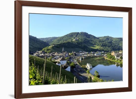 Bernkastel-Kues, Moselle Valley, Rhineland-Palatinate, Germany, Europe-Hans-Peter Merten-Framed Photographic Print