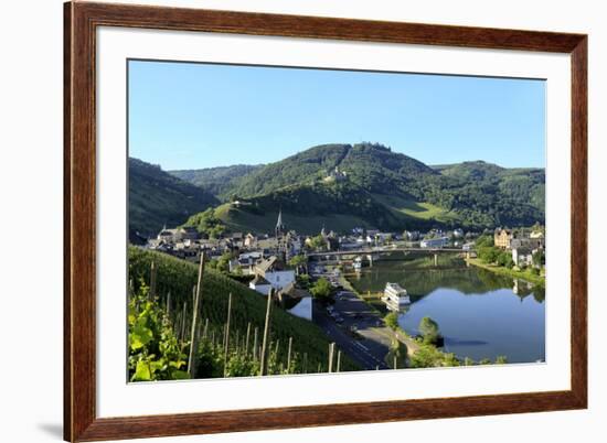 Bernkastel-Kues, Moselle Valley, Rhineland-Palatinate, Germany, Europe-Hans-Peter Merten-Framed Photographic Print