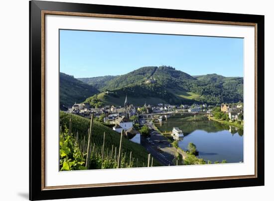 Bernkastel-Kues, Moselle Valley, Rhineland-Palatinate, Germany, Europe-Hans-Peter Merten-Framed Photographic Print