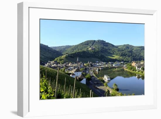 Bernkastel-Kues, Moselle Valley, Rhineland-Palatinate, Germany, Europe-Hans-Peter Merten-Framed Photographic Print