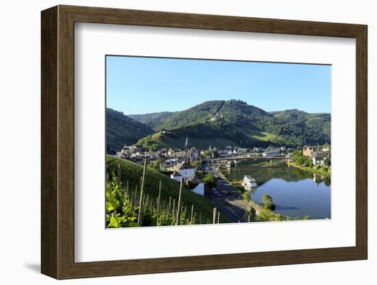 Bernkastel-Kues, Moselle Valley, Rhineland-Palatinate, Germany, Europe-Hans-Peter Merten-Framed Photographic Print