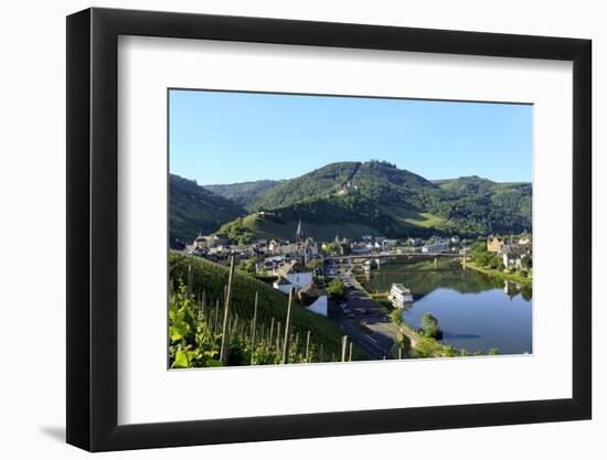 Bernkastel-Kues, Moselle Valley, Rhineland-Palatinate, Germany, Europe-Hans-Peter Merten-Framed Photographic Print