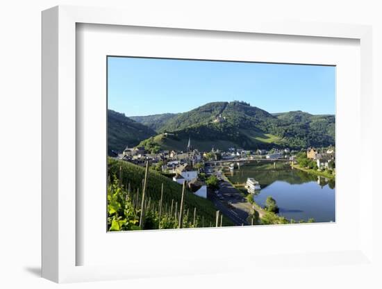 Bernkastel-Kues, Moselle Valley, Rhineland-Palatinate, Germany, Europe-Hans-Peter Merten-Framed Photographic Print