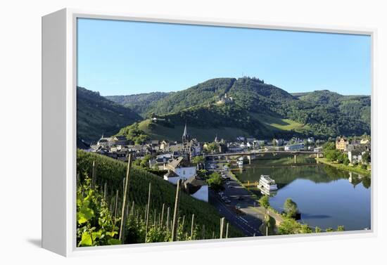 Bernkastel-Kues, Moselle Valley, Rhineland-Palatinate, Germany, Europe-Hans-Peter Merten-Framed Premier Image Canvas