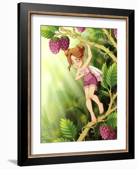 Berry Bramble-Dalliann-Framed Giclee Print