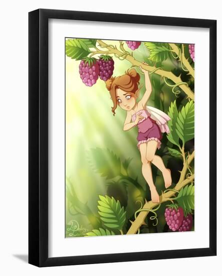 Berry Bramble-Dalliann-Framed Giclee Print