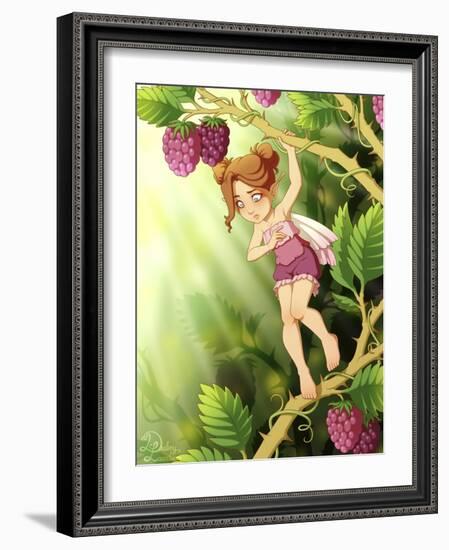 Berry Bramble-Dalliann-Framed Giclee Print