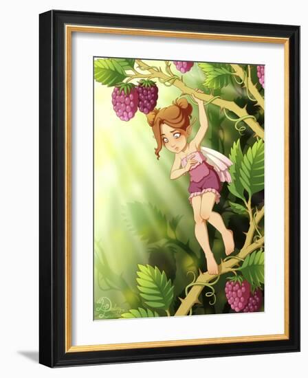 Berry Bramble-Dalliann-Framed Giclee Print