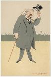 David Lloyd-George British Politician-Bert Thomas-Art Print