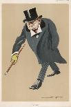 David Lloyd-George British Politician-Bert Thomas-Art Print