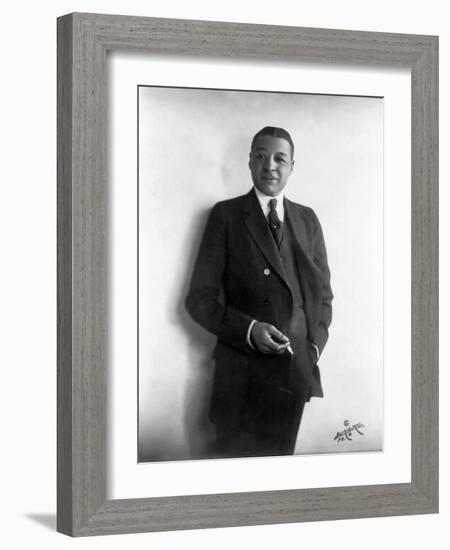 Bert Williams, American Vaudevillian-Science Source-Framed Giclee Print