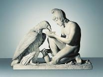 Ganymede with Eagle of Zeus-Bertel Thorvaldsen-Framed Giclee Print