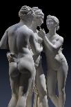 The Graces and Cupid, Detail of the Embrace and a Hand, 1820-22 (Carrara Marble)-Bertel Thorvaldsen-Giclee Print