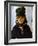 Berthe Morisot (1841-1895)-Edouard Manet-Framed Giclee Print