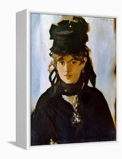 Berthe Morisot (1841-1895)-Edouard Manet-Framed Premier Image Canvas