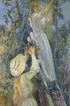 Forest in Fontainebleau, 1893 (W/C on Paper)-Berthe Morisot-Giclee Print