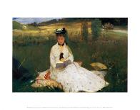 Reading-Berthe Morisot-Art Print