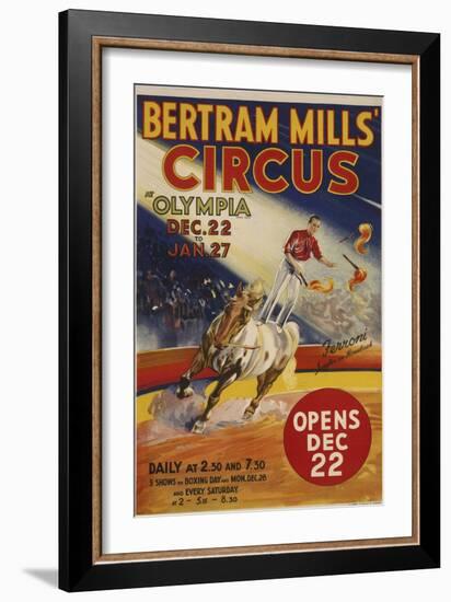 Bertram Mills Circus-null-Framed Giclee Print