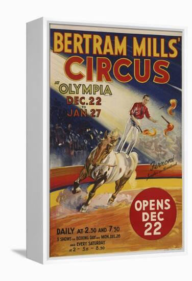 Bertram Mills Circus-null-Framed Premier Image Canvas