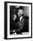 Bertrand Russell Sitting at His Desk at California University at Los Angeles-Peter Stackpole-Framed Photographic Print