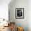 Bertrand Russell Sitting at His Desk at California University at Los Angeles-Peter Stackpole-Framed Photographic Print displayed on a wall