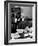 Bertrand Russell Sitting at His Desk at California University at Los Angeles-Peter Stackpole-Framed Photographic Print