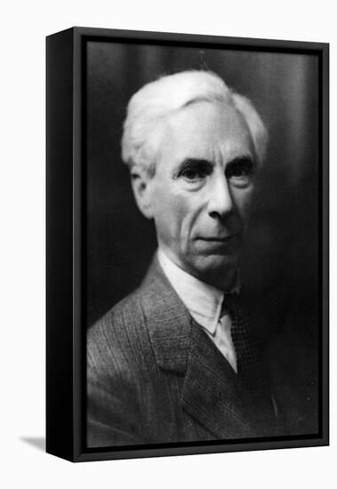 Bertrand Russell-English Photographer-Framed Premier Image Canvas