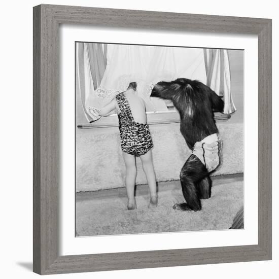 Bertrum Mills Circus, 1962-Arthur Sidey-Framed Photographic Print