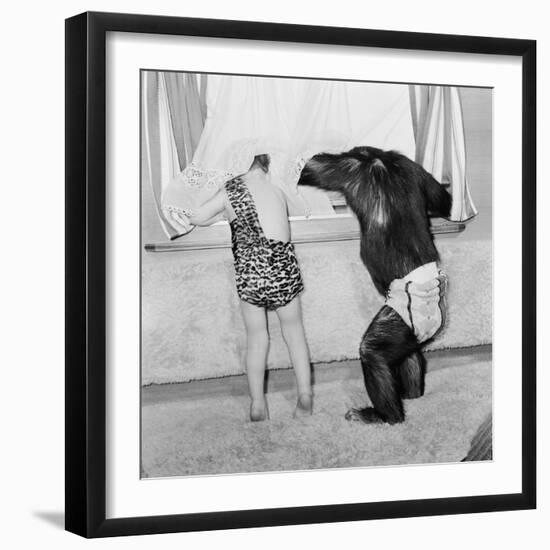 Bertrum Mills Circus, 1962-Arthur Sidey-Framed Photographic Print