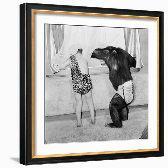 Bertrum Mills Circus, 1962-Arthur Sidey-Framed Photographic Print