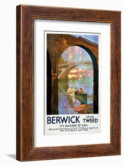 Berwick Upon Tweed-null-Framed Art Print