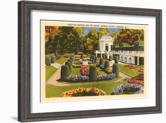 Berwind Estate, Newport, Rhode Island-null-Framed Art Print