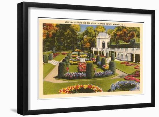 Berwind Estate, Newport, Rhode Island-null-Framed Art Print