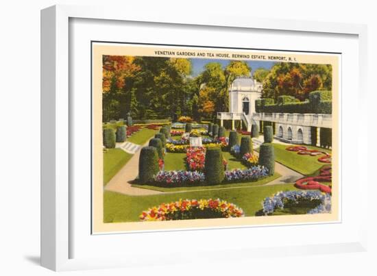 Berwind Estate, Newport, Rhode Island-null-Framed Art Print