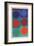 Beryll, from Souvenirs de Portraits d'Artistes. Jacques Prevert: Le Coeur l'ouvre-Victor Vasarely-Framed Collectable Print